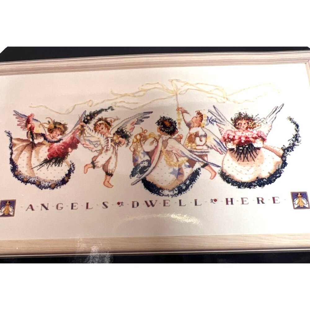 Mirabilia "Angel Proclamation" Cross Stitch Pattern By Nora Corbett